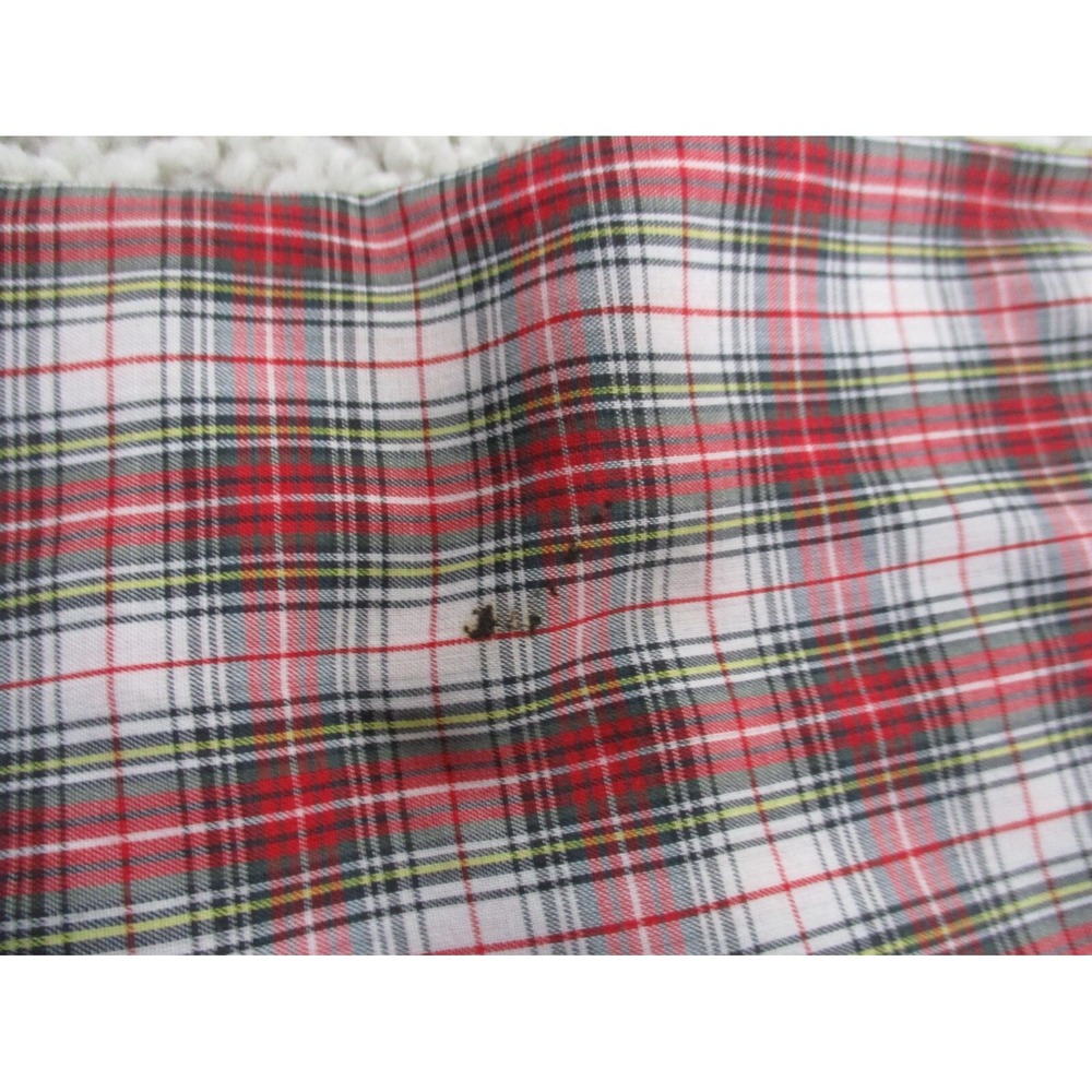 Mcgregor Shirt Mens Large Red Bagpiper Button Plaid Casual Vintage Western 80s - Picture 6 of 10